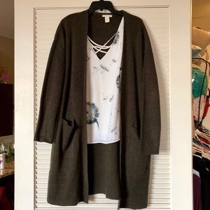 Olive Cardigan
